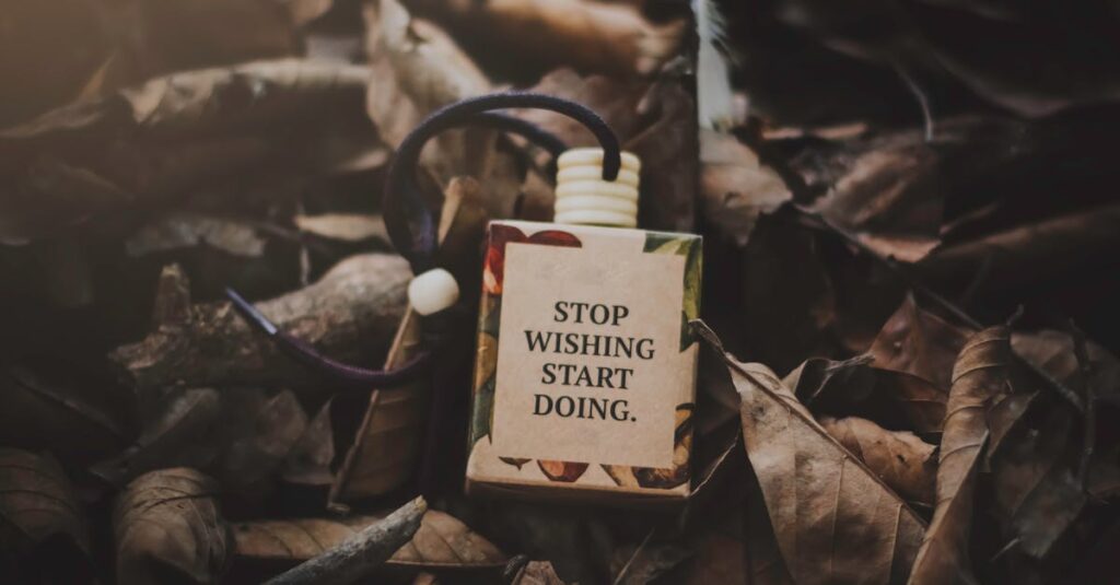 行動を後押しする力強い名言で迷いを吹き飛ばすビジネスマンの姿