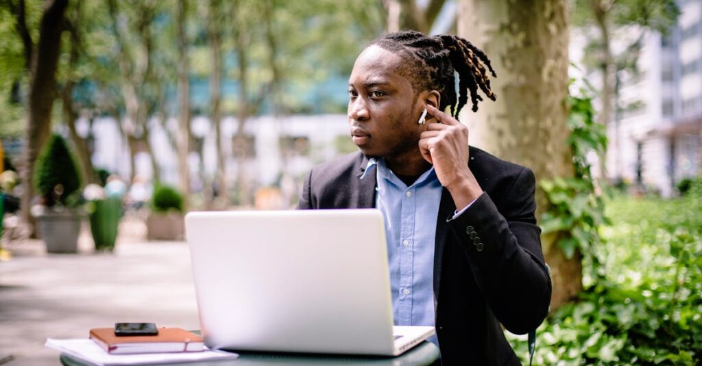 英語在宅ワークで成功するために必要な習慣や心構えを示すイラスト