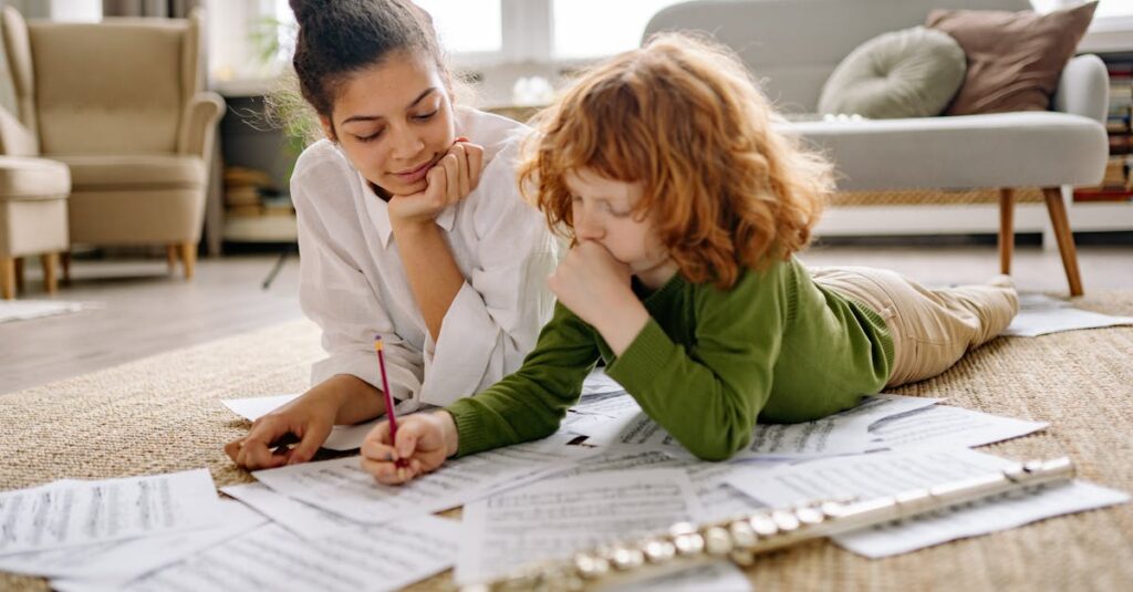 AIを活用して英語のリーディング、ライティング、スピーキングを実践している現代の学習風景