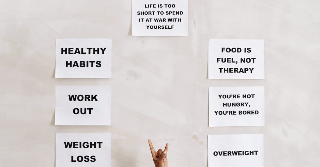 40代男性が体と心と生活習慣を一緒に整えようとしている様子のイメージ画像