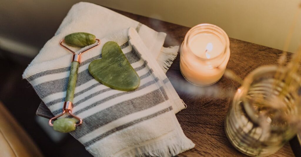 心と体のバランスが整い自信に満ちた表情を見せる40代男性のイメージ画像